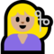 Person Getting Haircut - Medium Light emoji on Microsoft